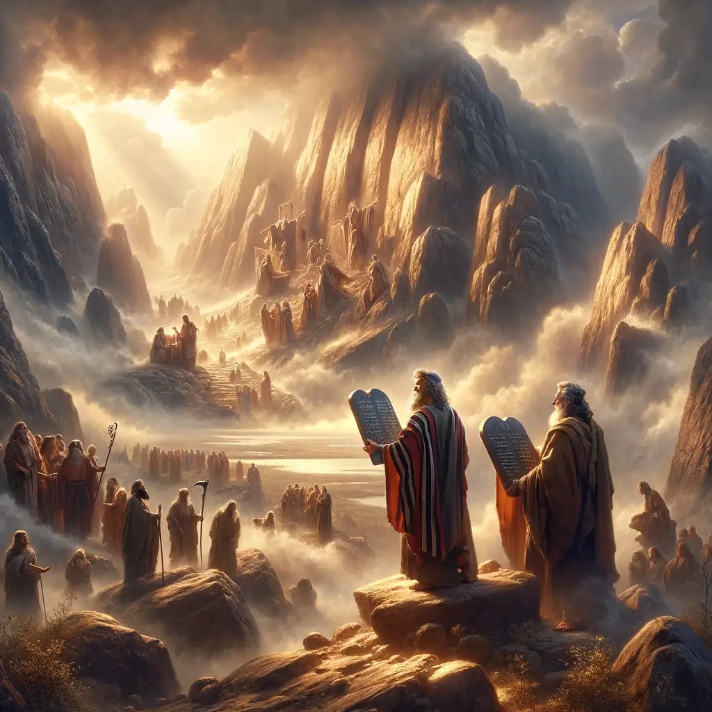 De 10 budorden Cirka 1550 fkr