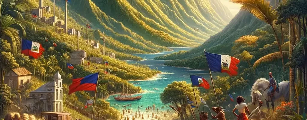 Haiti gör uppror 1804