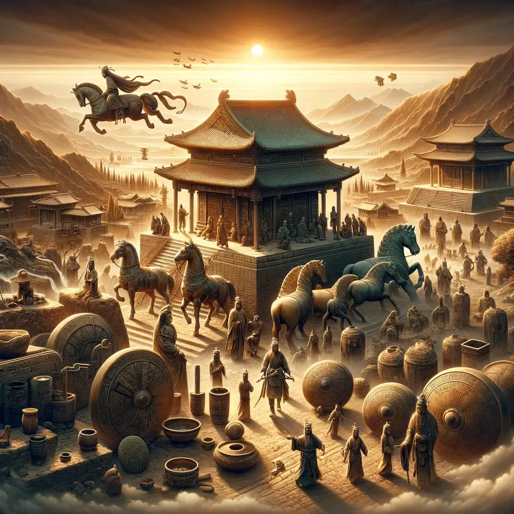 Shangdynastin 1600 - 1046 fkr