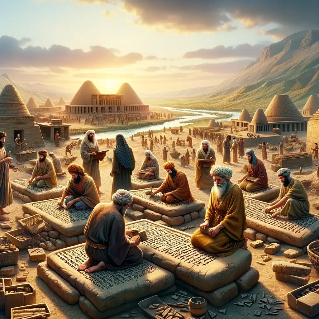 Skrivkonsten cirka 3400 fkr