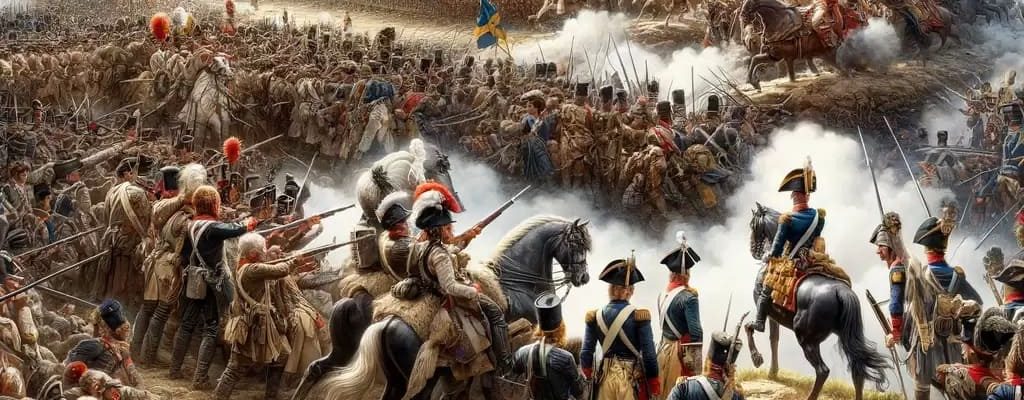 Slaget vid Poltava den 28 juni 1709