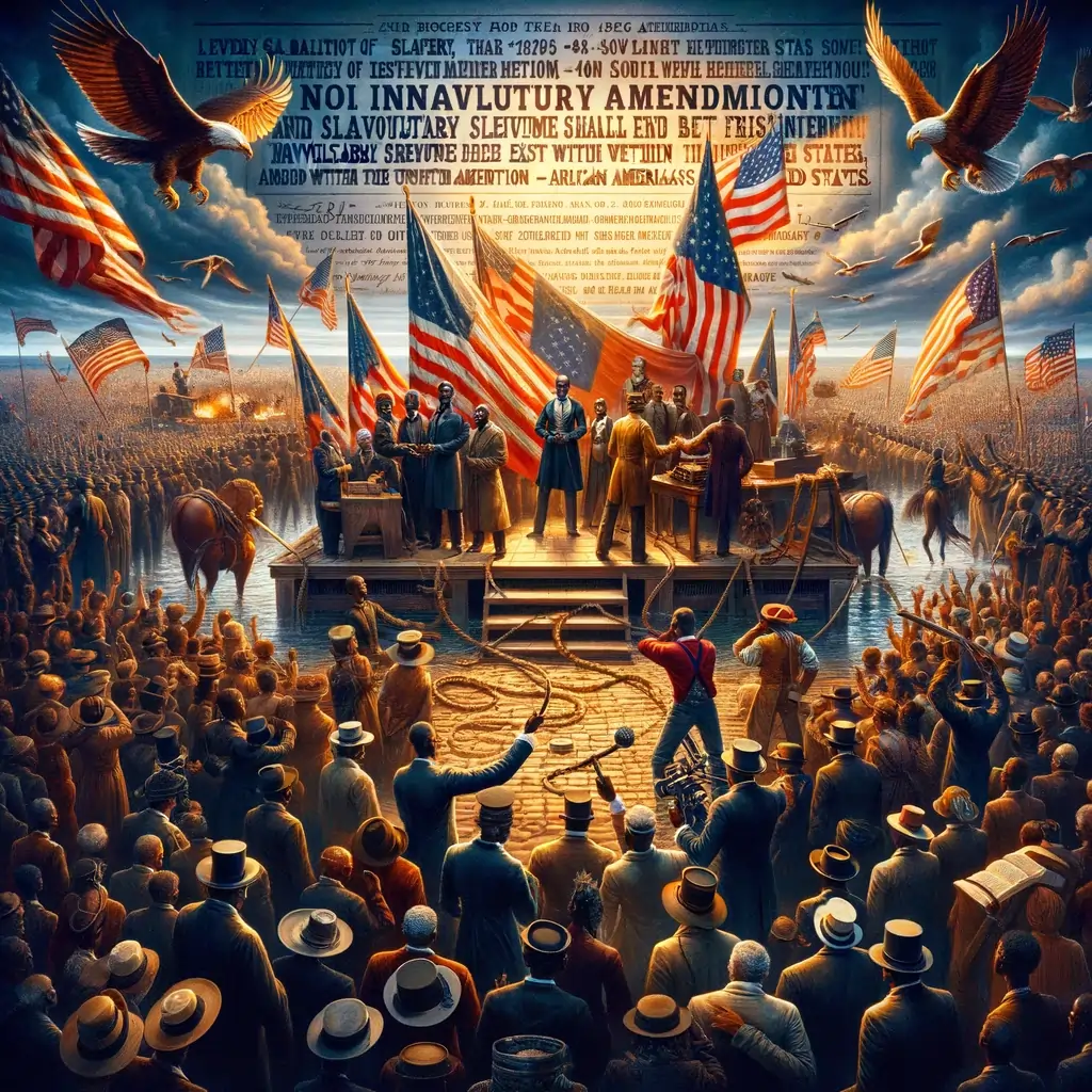 Slaveriet avskaffas i USA 1865